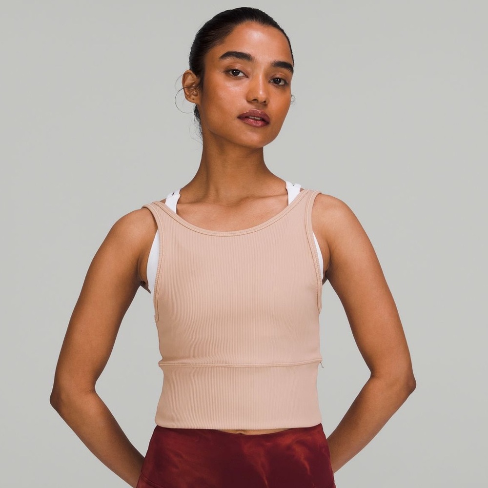 Lululemon Power Pivot Ribbed Tank Top